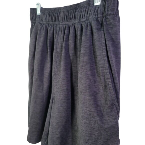 Gaiam Womens Size S Gray Solid Elastic Waist Casual Shorts - Picture 4 of 11